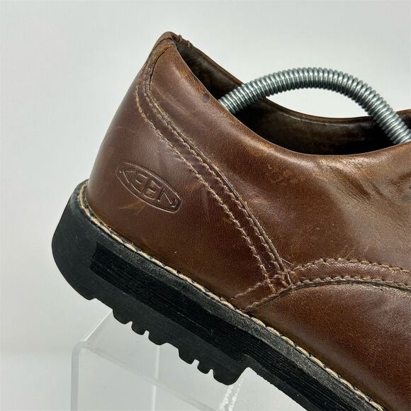 Keen Men\'s Brown Leather Lace Up Oxford Loafers Size 11 Casual Shoes Durable main image 10